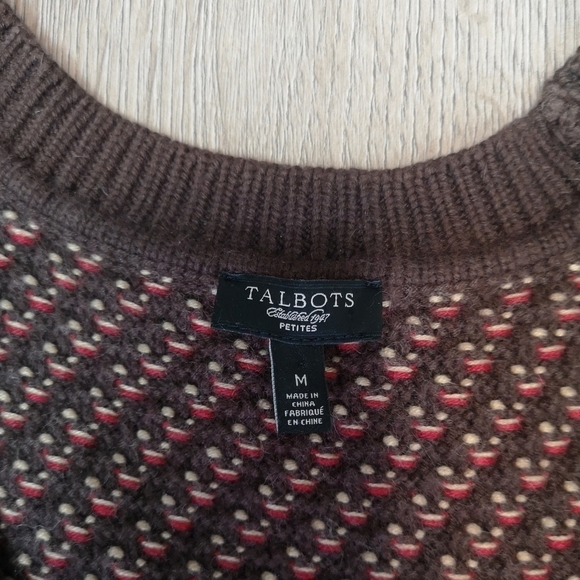 Vintage Retro-Preppy Knit Sweater Vest - Picture 3 of 7